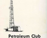 Petroleum Club of Wichita Luncheon Menu Wichita Kansas 1983 - £21.90 GBP