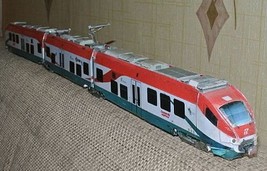 Papercraft - Alstom Minuetto Leonardo Express Train Paper Model - Scale ... - £2.28 GBP