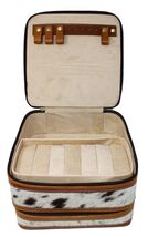 Women's Western Handcrafted Floral Tooled Jewelry Travel Case Box 18RSJ - $59.39+