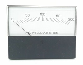 Modutec Panel Meter 0-200 AC Milliamperes Ammeter 3S-AMA-200 AC - $39.99