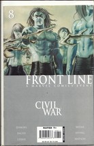 (CB-51) 2006 Marvel Comic Book: Civil War Frontline #8 - $3.00