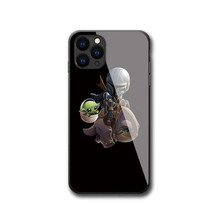 Star Wars Baby Yoda Design 14, Tempered Glass Apple iPhone Cases - 13 12 11 X XR - £17.53 GBP