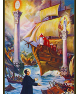 Dream of Saint John Bosco 8 by 10 Print - $7.00+