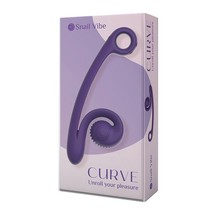 THE SNAIL VIBE CURVE RECHARGEABLE MOVEABLE CLITORAL DUAL STIMULATION VIBRATOR - £118.19 GBP