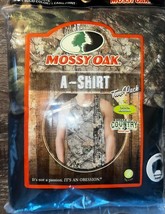 Mossy Oak ~ Mens 2-Pack Tanks A-Shirts Undershirts 100% Cotton ~ S (34-36) - £10.33 GBP