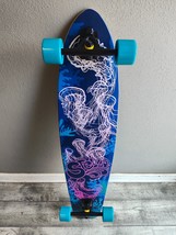 New San Diego Speed Stella 42&quot; Kicktail Bamboo Jellyfish Longboard Skate... - $94.05