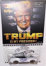 Plymouth Barracuda Custom Hot Wheels Car Trump is My President Series - $75.24