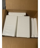Lot of 15 White VHS Tape Storage Cases Empty Clamshell Full Sleeve NEW - $48.73 CAD