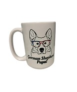 German Shepherd Papa Coffee Mug Dog Lover Gift Idea Father&#39;s Day Patriot... - $12.38