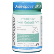 Life Space Probiotic + Skin Rebalance 30 Capsules - £83.50 GBP