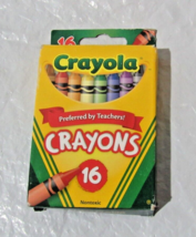 Crayola Classic Colors Pack Crayons 16 Crayons Year 2010 New In Box - $8.99