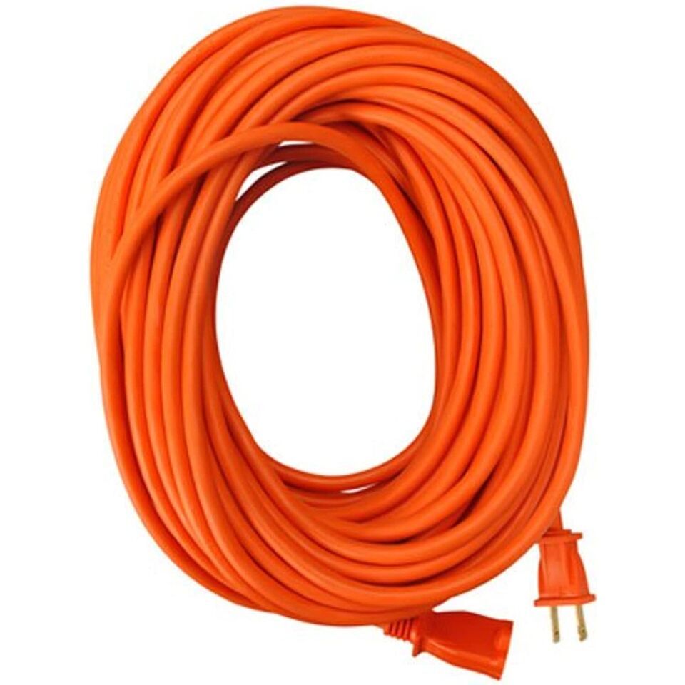Master Electrician 02209ME 100-Feet Round Vinyl Extension Cord, Orange - $46.47