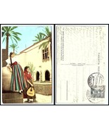 SPAIN Postcard - Canary Islands, Gran Canaria, Local Costumes, Dress, Pe... - £3.12 GBP