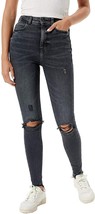 American Eagle Stretch Highest Rise Jegging Jeans, Black in Dayz, 6 Shor... - $31.63