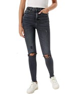 American Eagle Stretch Highest Rise Jegging Jeans, Black in Dayz, 6 Shor... - $43.26 CAD
