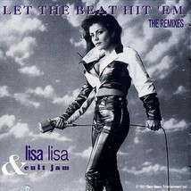 Lisa Lisa &amp; Cult Jam - Let The Beat Hit &#39;em (Remixes) U.S. Promo CD-SGL 1991 Oop - £28.48 GBP