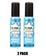 2- Oopsie Poopsie Bathroom Spray WINTER FLUSH Eliminate Smell of Poop De... - $328.91 MXN