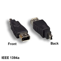Kentek IEEE-1394A Firewire 400 4-Pin Male to 6-Pin Female Adapter for PC... - £11.00 GBP