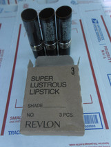 Lot of 9 Revlon lipsticks - mauve, lavendare, rose - £21.58 GBP