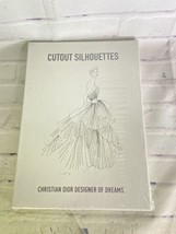 Christian DIOR Paper Dolls Designer Fashion Cutout Silhouettes Brooklyn ... - $24.75
