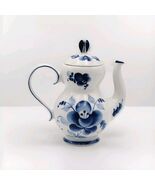 GZHEL Russian Porcelain Coffee Tea Pot Vtg 7.5" - €45,52 EUR GZHEL Russian Porcelain Coffee Tea Pot Vtg 7.5" - €45,52 EUR