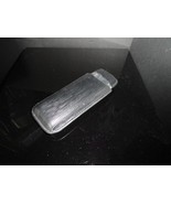 Black Leather Grain  2 Cigar Carrying Case 6.75&quot; L closed - $1,740.82 MXN