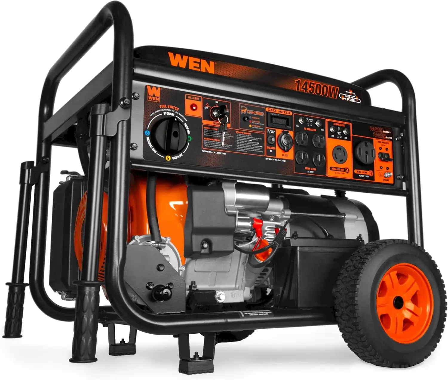 14,500-Watt 120V/240V Tri-Fuel Generator for Gas, Propane, and Natural G... - €1.534,18 EUR