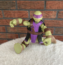 Teenage Mutant Ninja Turtles 2012 Donatello Action Figure Movable Bendable Joint - £1.51 GBP