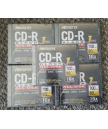 Memorex CD-R Black All Use 700mb 80 Min 16x Speed Set Of 5 Music Data Games - £17.23 GBP