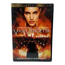 V For Vendetta DVD Widescreen Natalie Portman Hugo Weaving Stephen Rea - £3.52 GBP