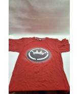 JNCO Jeans Vintage 90s JNCO Script Logo Spell Out #85 Red T-shirt Sz L - $53.95 CAD