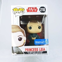Funko Pop Star Wars Princess Leia Walmart Exclusive Vinyl Bobble-Head 218 - £13.44 GBP