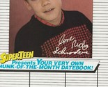 Ricky Schroder magazine pinup clipping teen idols Superteen confused 80’... - $3.50