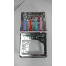 Pez Hello Kitty&amp; My Melody New Sealed Tin Lunch Box W/4 Dispenses. Sanrio - £3.49 GBP