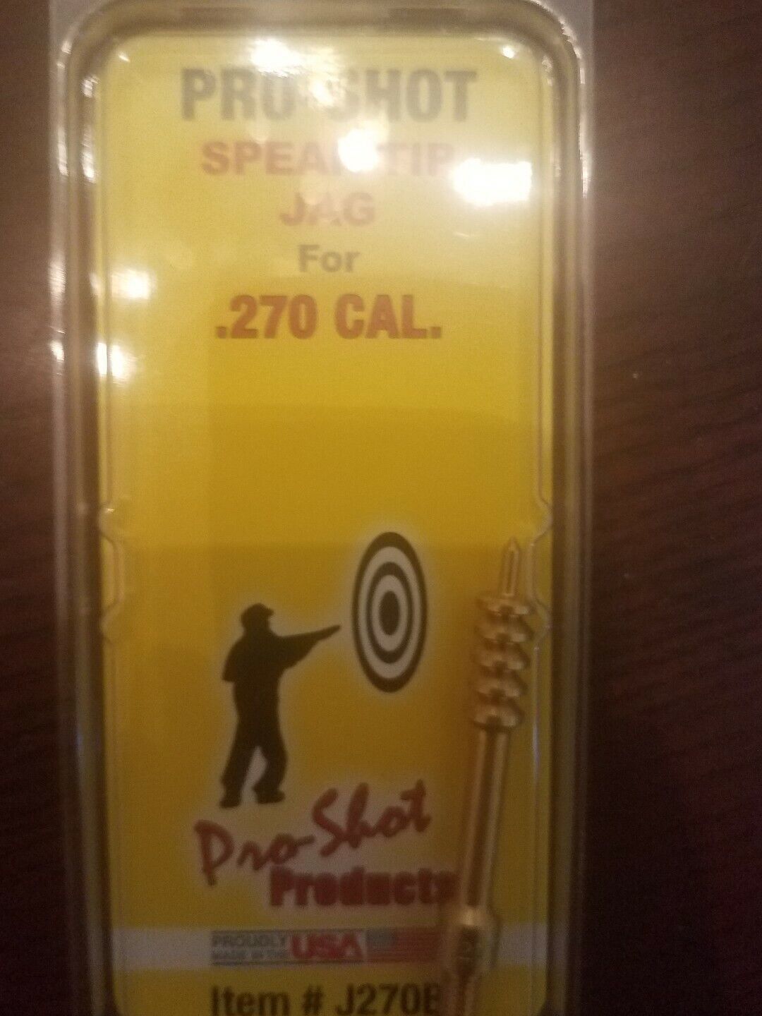 Pro-Shot Spear Tipped Cleaning Jag .270 Caliber - Std 8/32 Thread Brass - $39.48
