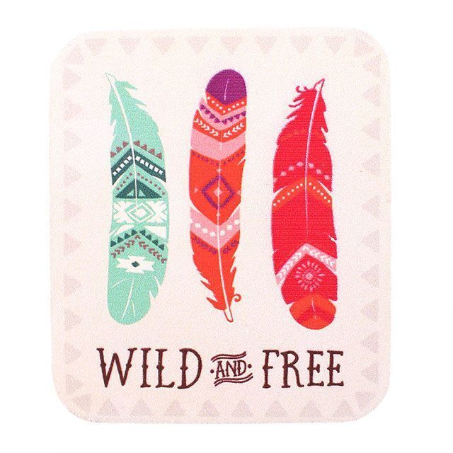 Native American/Buddhist/Spiritual WILD AND FREE Magnet x2 - $5.54