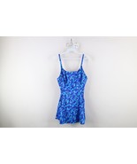 Vintage 90s Streetwear Womens 15 / 16 Flower Floral One Piece Skirt Swim... - $47.32 CAD