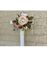 Cemetery cross , grave decoration for spring, memorial for grave at cemetery - $23.00