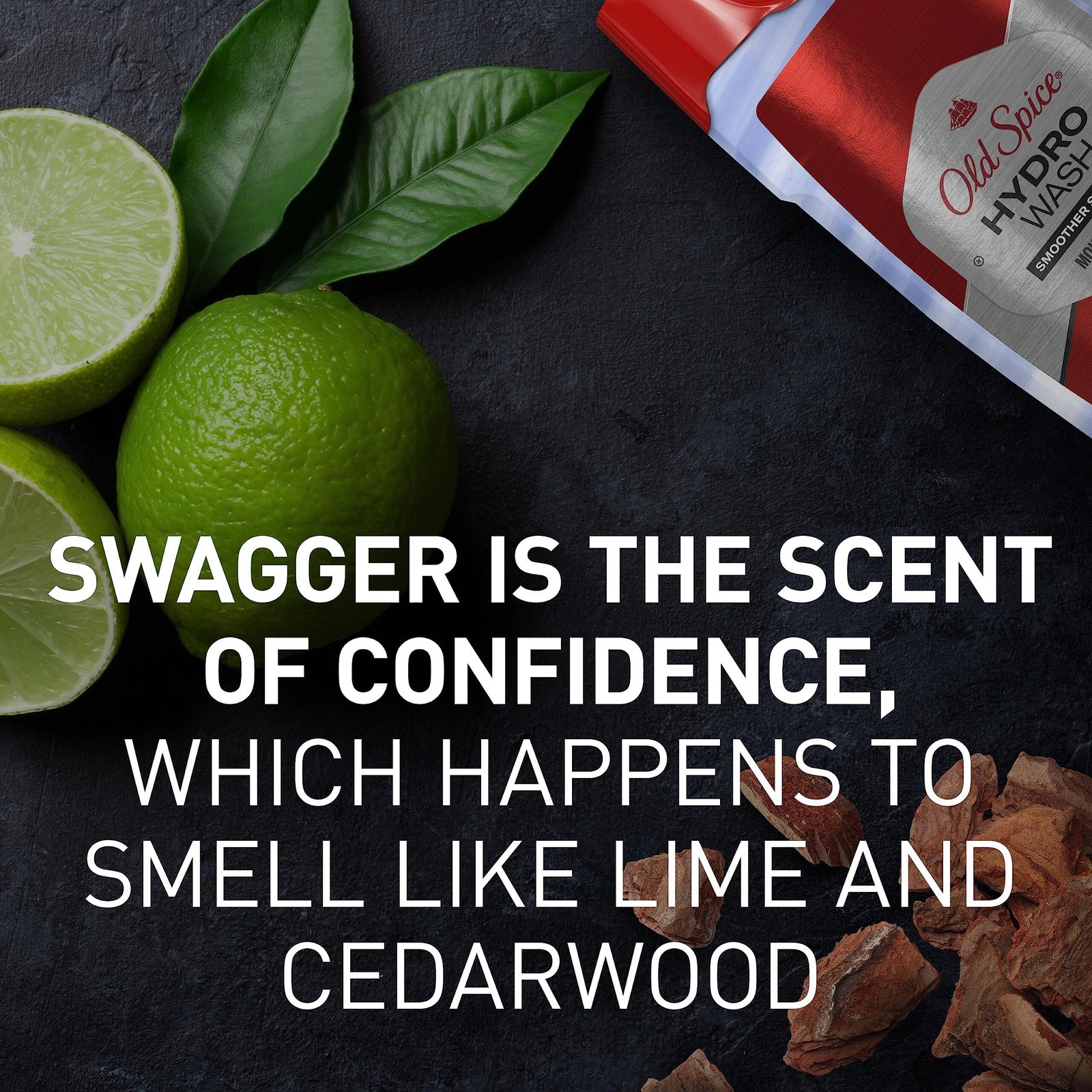 Old Spice Moisturizing Body Wash for Men, Hydro Wash, 2-in-1 Long Lasting Scent Item image 2