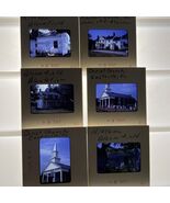 35mm Slides Lot Bloomfield Plantation Christ Church Eastville Virginia 1964 - €5,87 EUR