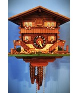 Lötscher Swiss Made Alpine Chalet 1 Day Cuckoo Clock - $177.21