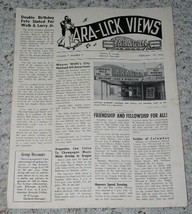 Lawrence Welk Ara Lick Views Flyer Vintage 1958 Aragon Ballroom Pete Fou... - £19.60 GBP