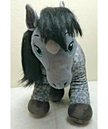 Build A Bear Gray Spotted Appaloosa Plush Horse 14&quot; - £13.98 GBP