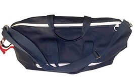 Lacoste Navy Duffle Bag Travel Gym Weekender Shoulder Strap New image 3