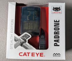 CatEye Padrone Wireless Cycle Computer Stealth Edition - $828.15 MXN