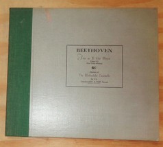 Rothschild Ensemble &quot;S&quot; Series COLUMBIA S-6 - 78 RPM Record Set BEETHOVE... - $16.82