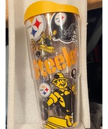 Pittsburgh Steelers 24 OZ Tervis Tumbler w/Lid *NEW* mmm1 - €15,67 EUR