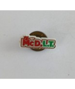 Vintage McD.L.T. McDonalds Employee Lapel Hat Pin - $189.04 MXN