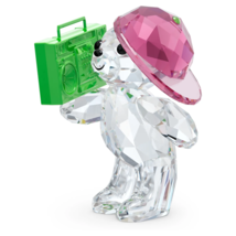 Authentic Swarovski Kris Bear - 90&#39;s Party -  Crystal Figurine - £72.63 GBP