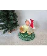 ANNALEE DOLL 1989 CHRISTMAS ANNALEE DOLL SOCIETY BOY WITH TEDDY W/TAG BA... - $17.63 CAD